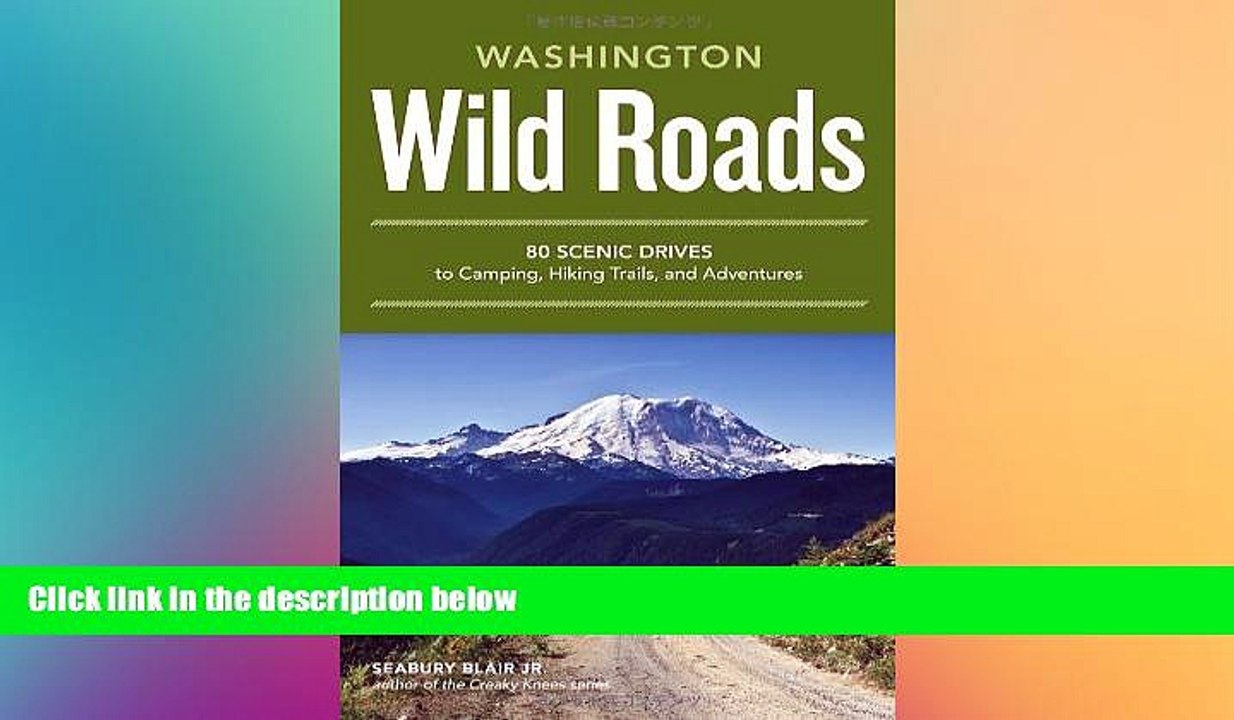 Big Deals  Wild Roads Washington: 80 Scenic Drives to Camping, Hiking Trails, and Adventures  Full
