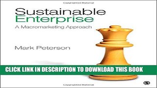 [PDF] Sustainable Enterprise: A Macromarketing Approach Popular Online