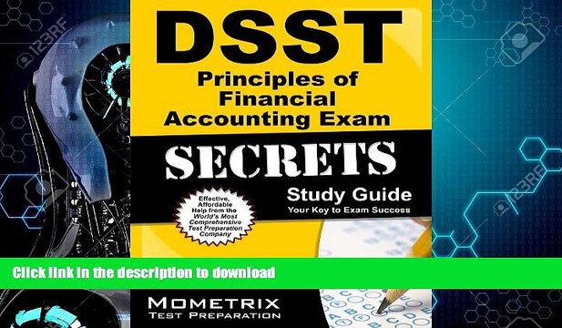 FAVORITE BOOK DSST Principles of Financial Accounting Exam Secrets Study Guide: DSST Test Review