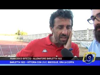 Barletta Calcio | Vittoria con l'U.C. Bisceglie, ora la Coppa