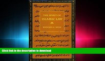 READ PDF The Spirit of Islamic Law (Spirit of the Laws) READ EBOOK