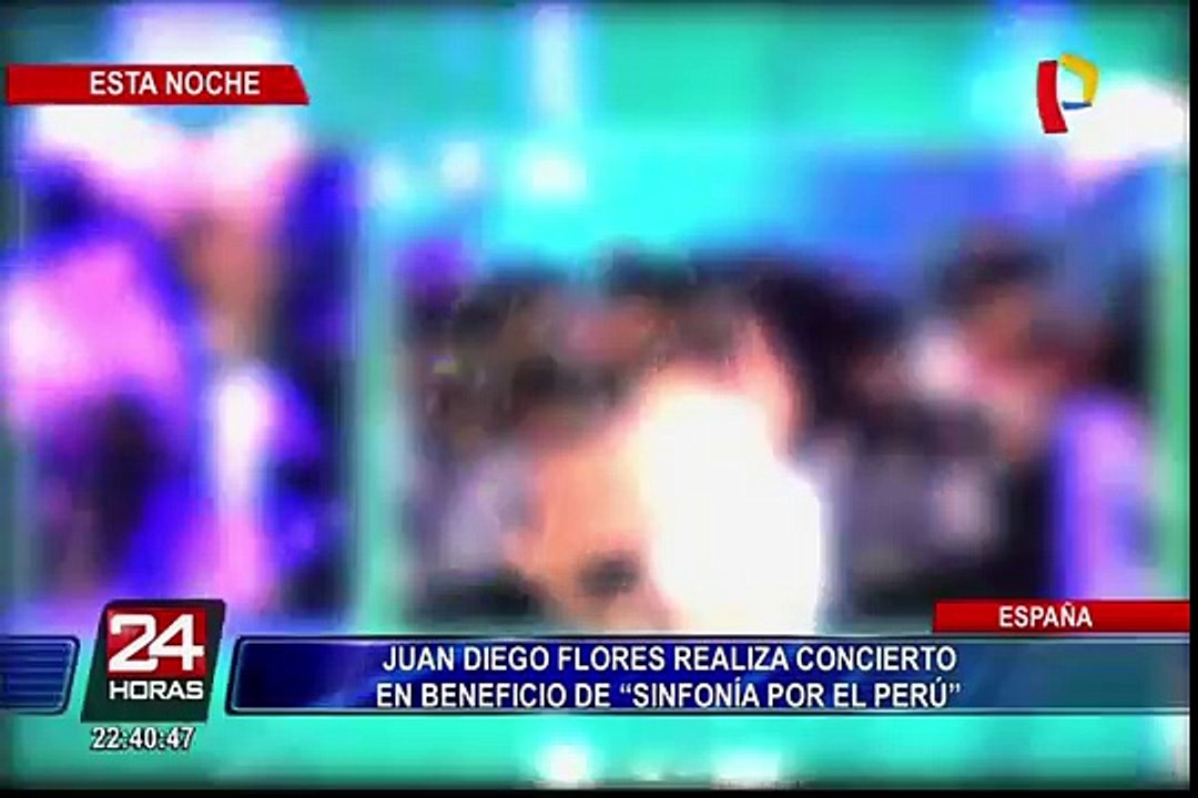 El tenor Juan Diego Flórez celebró así sus 20 años de carrera