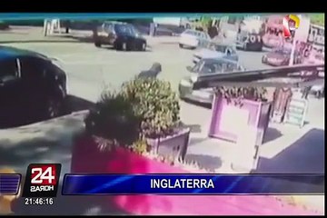 Mujer fue arrollada por bus en la India