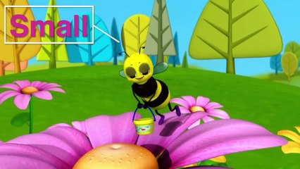 Big and Small Song - 3D Animation - English Nursery Rhymes - Kids Rhymes