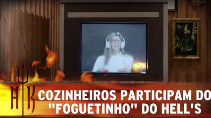 Cozinheiros participam do "Foguetinho" do Hell`s