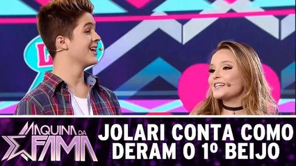 Casal Jolari conta como deram o 1º beijo