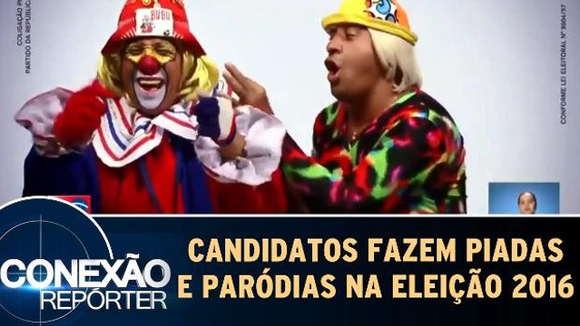 Candidatos usam do humor em campanha para tentar eleição