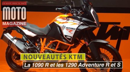 Intermot 2016 : KTM 1090 R et 1290 Adventure R et S