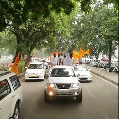 Buland Tiranga March by Bikram Majithia Mohali to Patiala (8)
