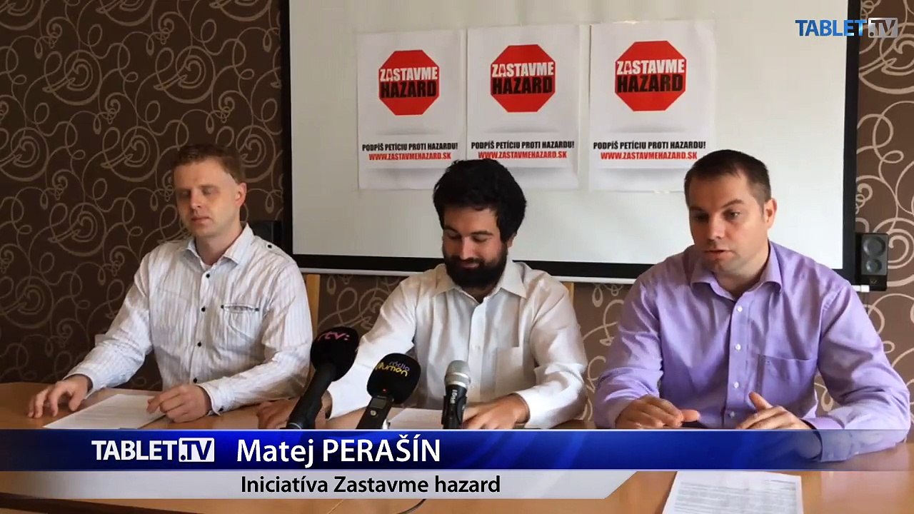 ZÁZNAM: TK Iniciatívy Zastavme hazard