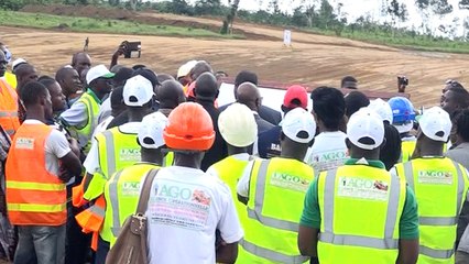 Côte d'Ivoire: Le Ministre Sanogo visite des terrains viabilisés dans le District d’Abidjann