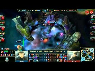 2016 LMS 春季聯賽賽後精華 W1D2 M17 VS AHQ Game2