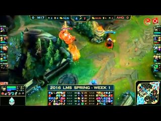 2016 LMS 春季聯賽賽後精華 W1D2 M17 VS AHQ Game1