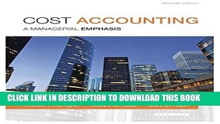 [PDF] Cost Accounting (15th Edition) Full Online