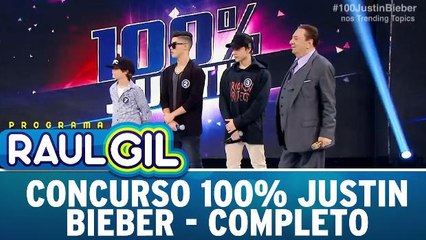 Concurso 100% Justin Bieber - 01.10.16