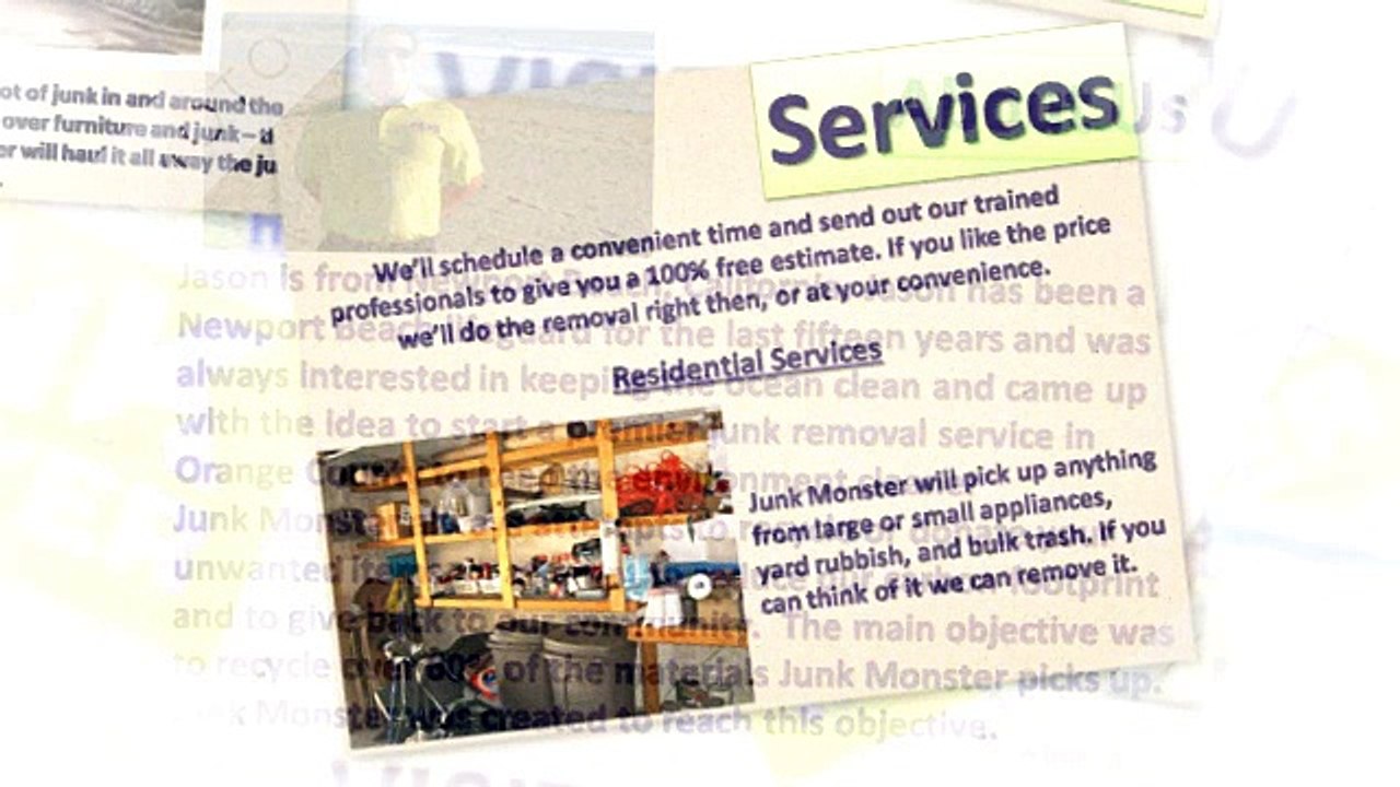 Trash Removal Orange County