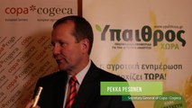 Copa Cogeca Secretary General, Mr. Pekka Pesonen at Athens Copa Cogeca Congress 2016