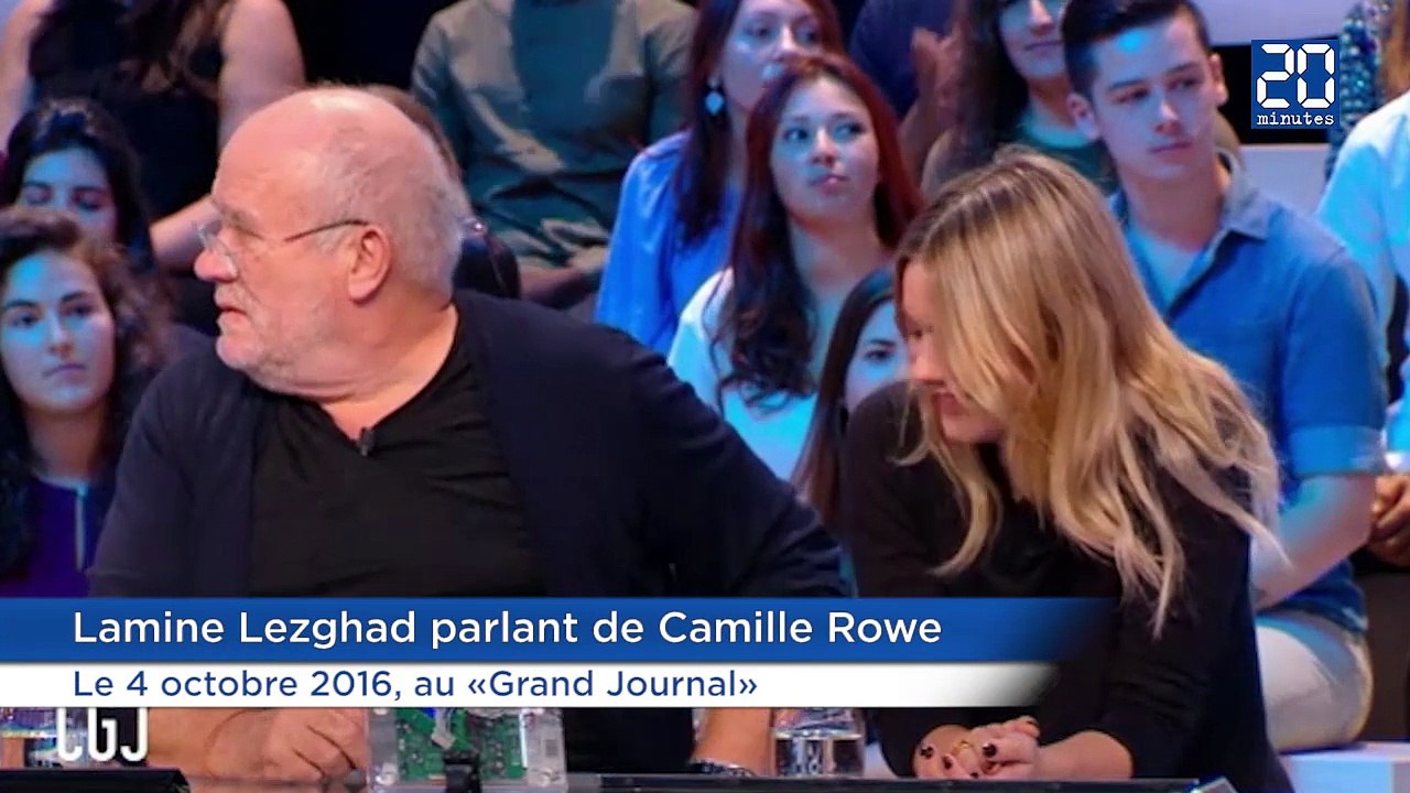 Lamine Lezghad se lâche un peu trop face à Camille Rowe