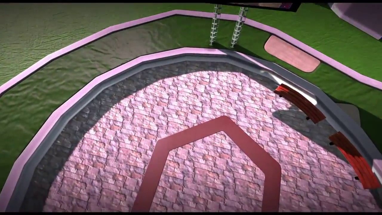 LBP AL2009man's Trailer Level - PlayStation®Home's Top-Down Central Plaza Tour  Remastered