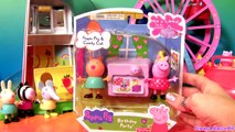 Play Doh Peppa Pig Birthday Party Peek n Surprise Playdough Birthday Cake DIY Disney Collector
