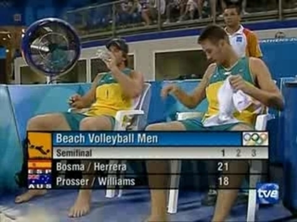Beach Volley demi-finale JO Athènes 2004 Part2