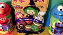 How to make Play Doh Halloween Monsters Frankenstein Wicked Witch Ghost playdough