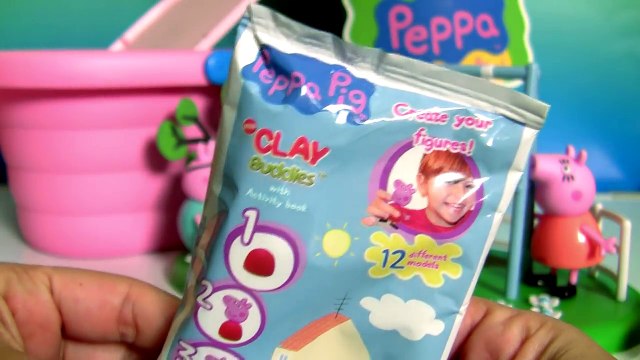 Giant Peppa Pig Mega Surprise Eggs Chupa Chups PlayDoh Picnic Basket Свинка Пеппа Чупа Чупс игрушки