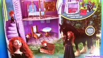 MagiClip Disney Pixar Brave Castle & Forest Playset with Princess Merida Play Doh Magic Clip Fashion