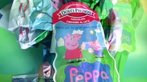 Giant Peppa Pig Surprise Egg, Christmas Peppa Pig Chupa Chups Clay Buddies by Disney Collector