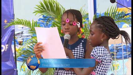 Côte d'Ivoire/Education: Don de kits scolaires de la 1ère Dame aux enfants de Vridin