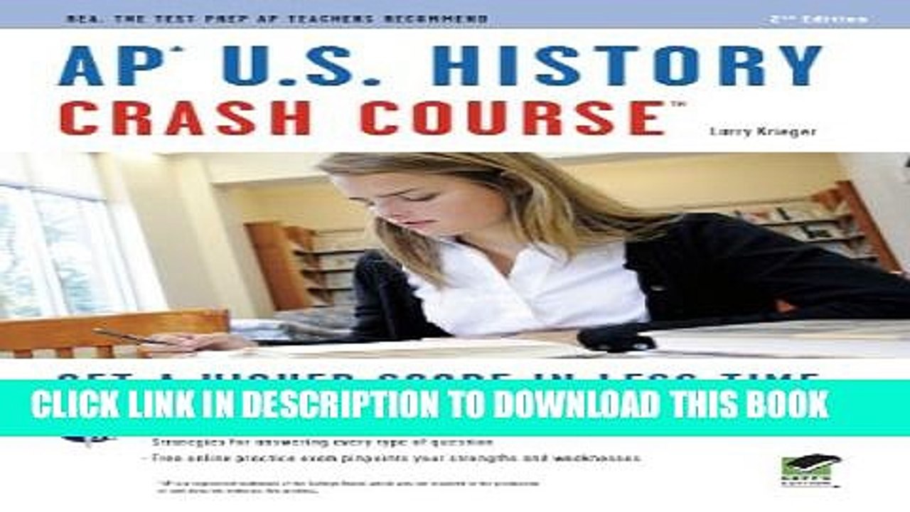 [PDF] AP U.S. History Crash Course (REA: The Test Prep AP Teachers Recommend) Full Colection
