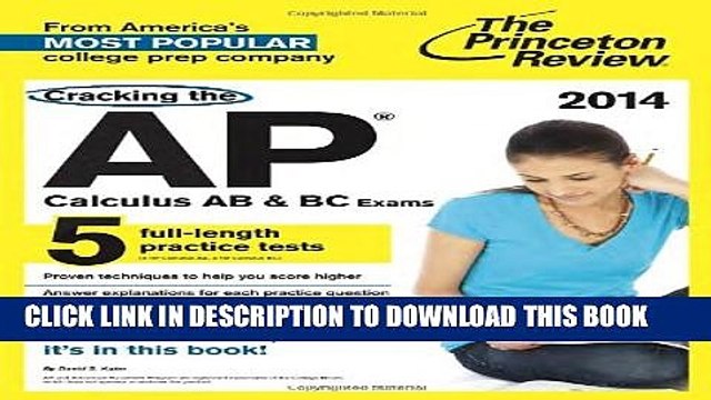 [PDF] Cracking the AP Calculus AB BC Exams, 2014 Edition (College Test Preparation) Full Colection