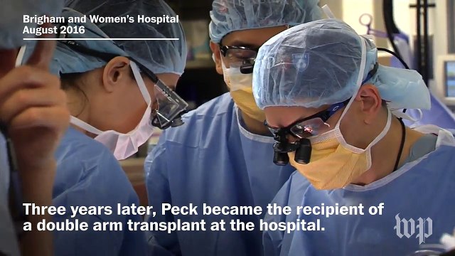 Afghanistan vet who lost all four limbs undergoes double arm transplant surgery