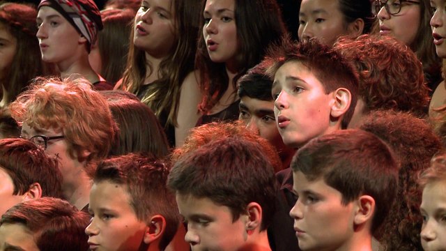 Le balafré Thomas Fersen / chorale du Collège REVERDY (Sablé sur Sarthe - Marc Leroy)