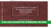 [PDF] Contract Law, Selected Source Materials Annotated (Selected Statutes) Full Online