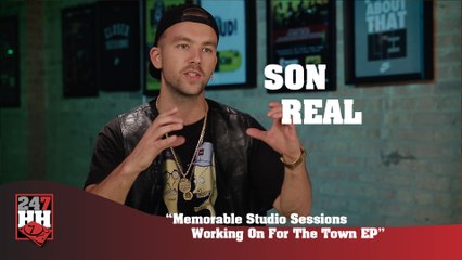 SonReal - Memorable Studio Sessions Working On "For The Town EP" (247HH Exclusive) (247HH Exclusive)