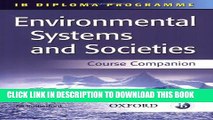 [PDF] IB Environmental Systems and Societies Course Companion (IB Diploma Programme) Full Colection