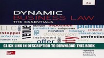 [PDF] Dynamic Business Law: The Essentials, 3dr Edition Full Collection