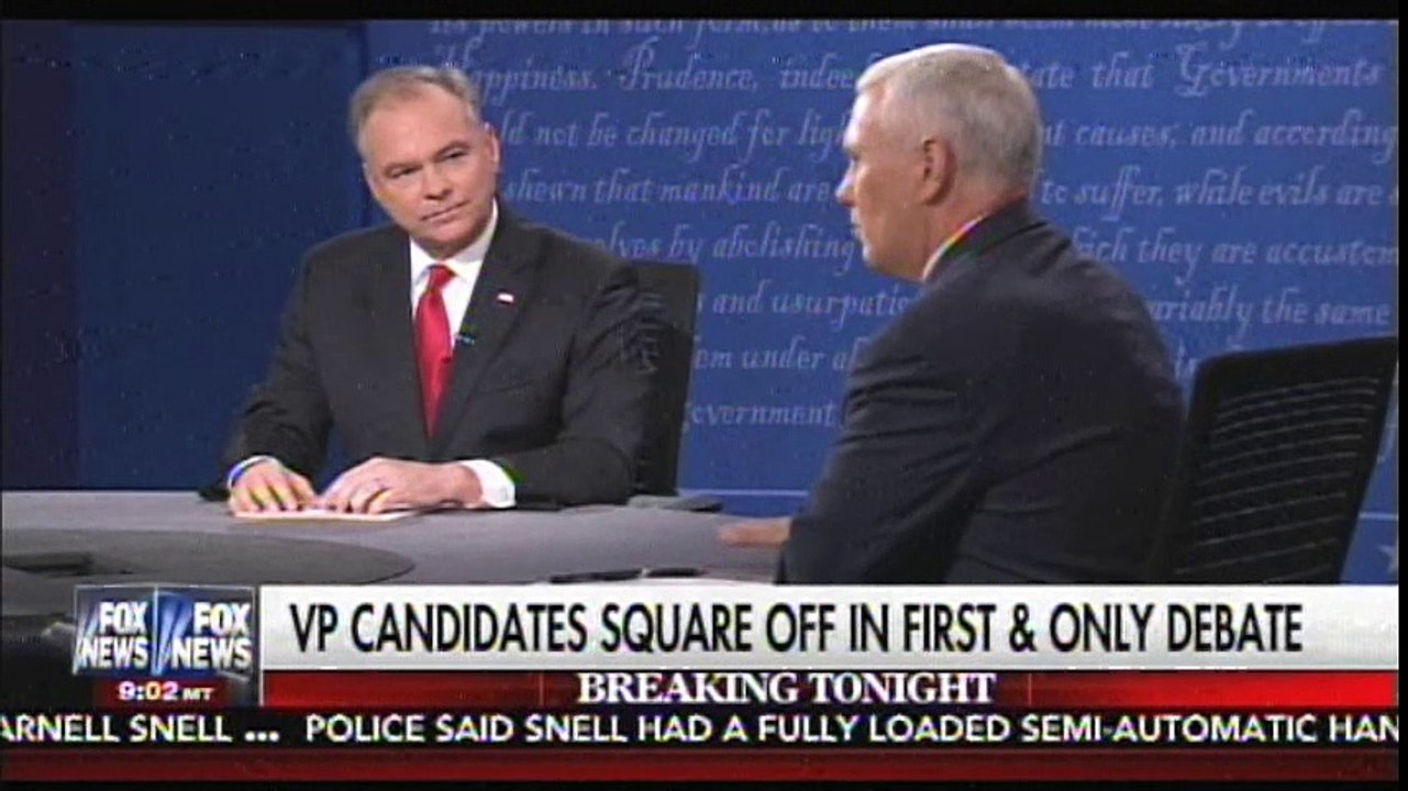 Highlights from the VP debate