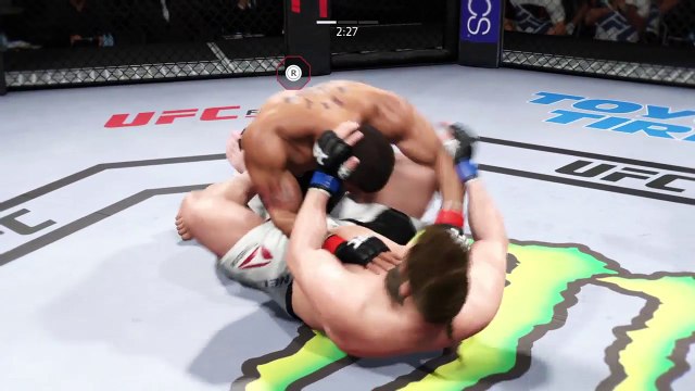 Roy Nelson vs Antonio Bigfoot Silva - Full Fight (Simulation)
