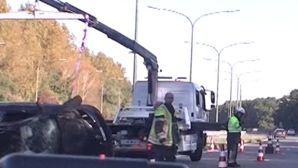 Accident à hauteur de Nivelles