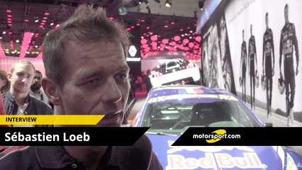 Interview de Sébastien Loeb au Mondial de l'Automobile