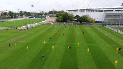 Des images de l'entrainement du mercredi 5 octobre 2016