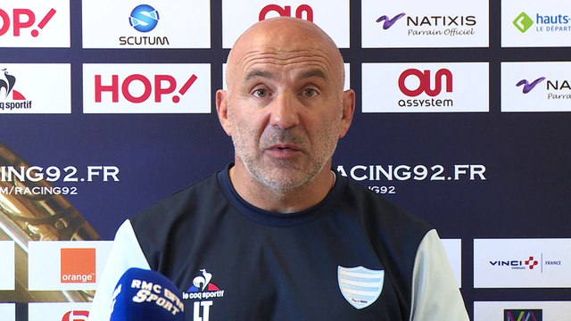 Top 14 Racing - Stade Français: conférence d'avant match de Laurent Travers