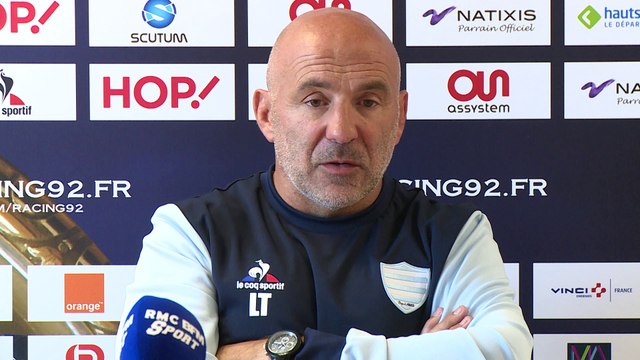 Top 14 - Racing92: Laurent Travers parle de Patricio Noriega