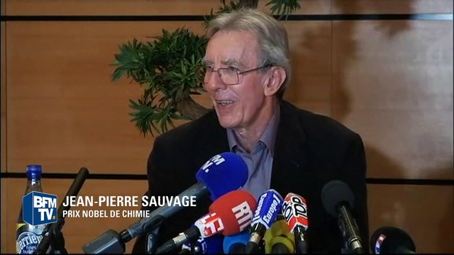 Récompensé par le Nobel de Chimie, Jean-Pierre Sauvage a cru à un gag téléphonique