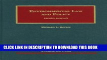 [New] Environmental Law and Policy (University Casebook Series), 2nd Edition Exclusive Online