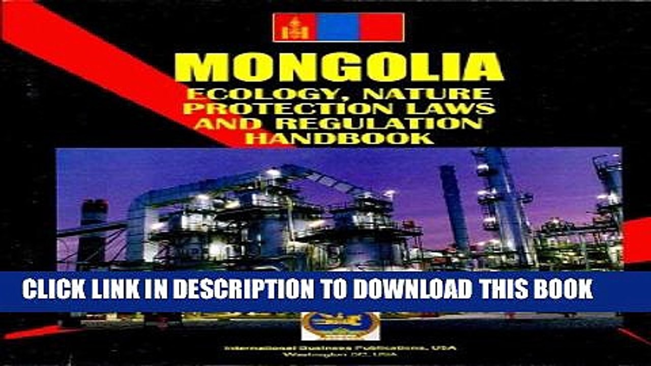 [PDF] Mongolia Ecology   Nature Protection Laws and Regulation Handbook (World Law Business