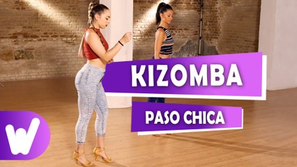 Cómo bailar Kizomba - Paso básico chica