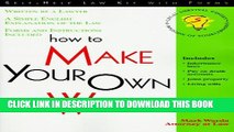 [New] How to Make Your Own Will: With Forms (Self-Help Law Kit With Forms) Exclusive Online